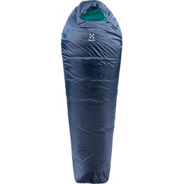 Haglöfs Musca -1 Dame Fibersovepose LZ Blå Forår til efterår (+3Â°C til -8Â°C)