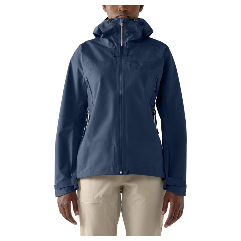 Haglöfs ROC Sight GTX Jacket Dame XS Blå Skaljakker