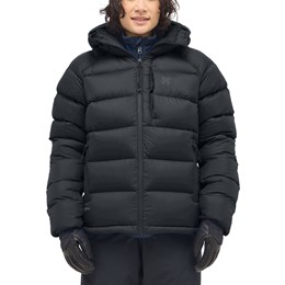 Haglöfs Rosson Down Hood Dame XL Sort Dunjakker