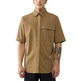 Haglöfs Salo Shirt SS II Herre M Brun Skjorter
