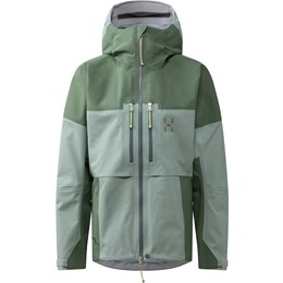 Haglöfs Spitz GTX Pro II Jacket Dame M Grøn Skaljakker