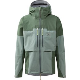 Haglöfs Spitz GTX Pro II Jacket Herre M Grøn Skaljakker