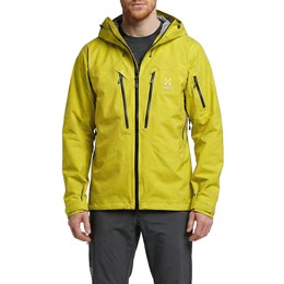 Haglöfs Spitz OE Jacket Herre XL Gul Skaljakker
