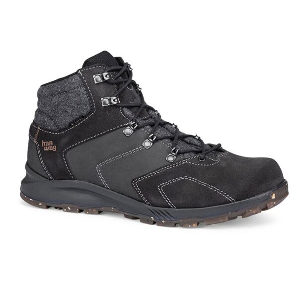 Hanwag Araio Mid GoreTex Men, asphalt-46,5 / UK 11,5 - Vandrestøvler