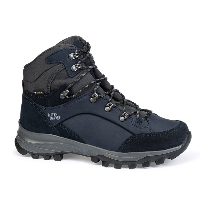 Hanwag Banks GTX SF Extra Dame, navy/asphalt-37,5 / UK 4,5 - Vandrestøvler
