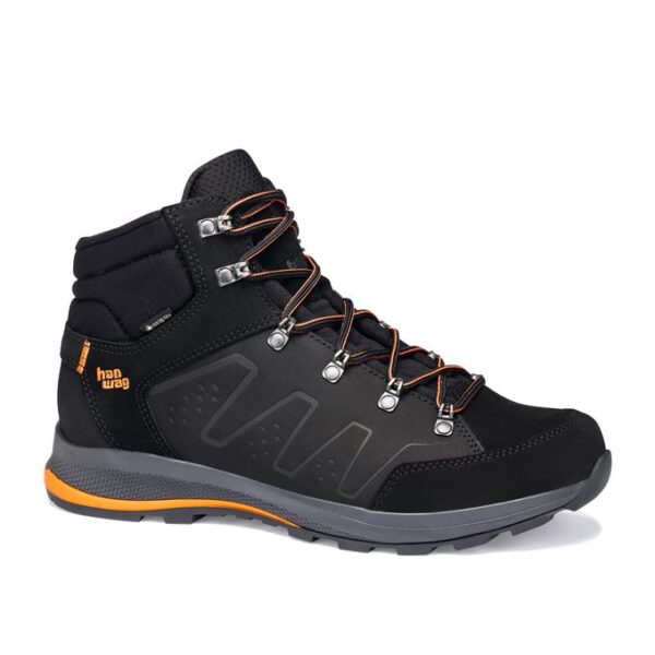 Hanwag Torsby GTX Herre Vandrestøvle Black/Orange 40