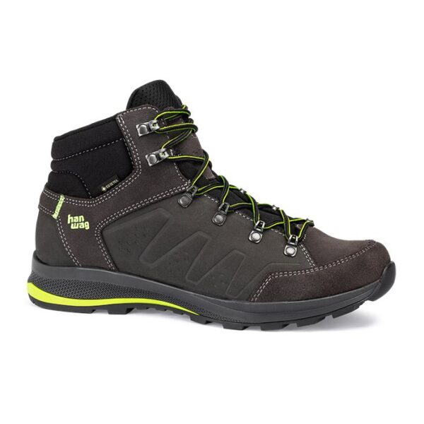 Hanwag Torsby GTX Herre, asphalt/yellow-44 / UK 9,5 - Vandrestøvler