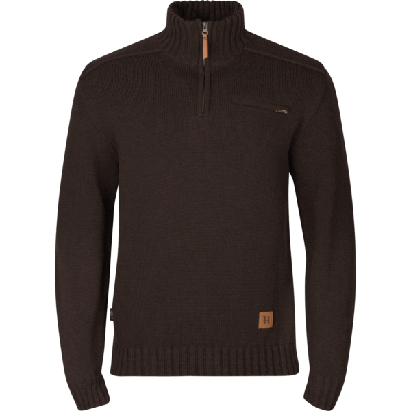 Härkila Annaboda 2.0 HSP knit pullover Demitasse brown 4XL