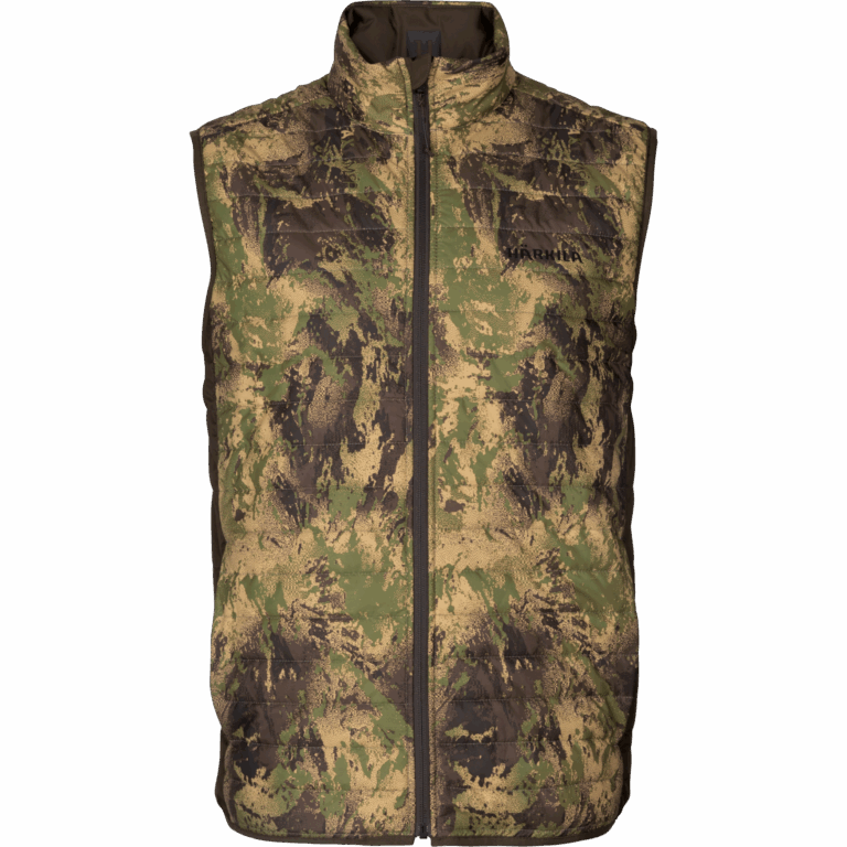 Härkila Deer Stalker camo reversible packable waistcoat Willow green/AXIS MSP®Forest 4XL