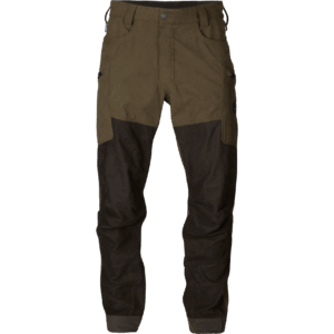 Härkila Driven Hunt HWS leather trousers Willow green/Shadow brown 48