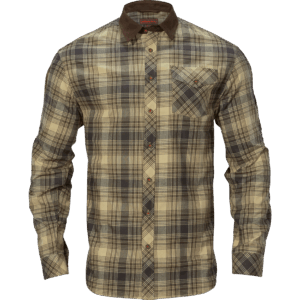 Härkila Driven Hunt flannel skjorte Light teak check S