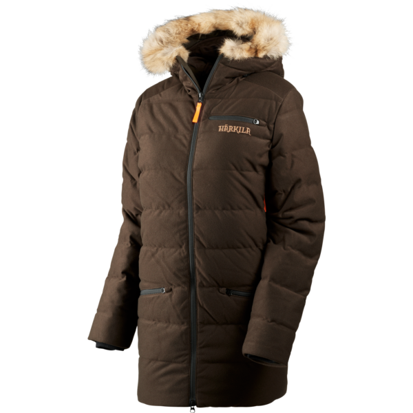 Härkila Expedition Lady dunjakke Shadow brown 46