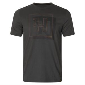 Härkila H-logo S/S T-Shirt Mens, Phantom