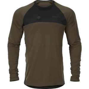 Härkila Heat L/S t-shirt Willow green/Black 4XL