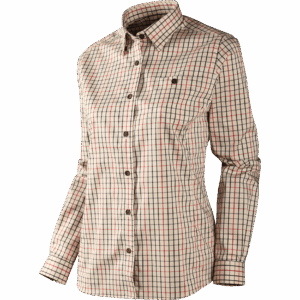 Härkila Lancaster Lady L/S skjorte Red check L