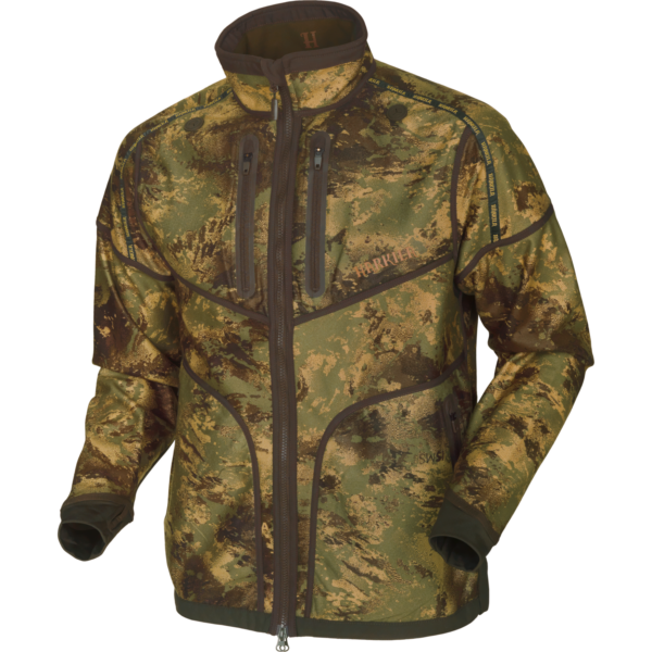 Härkila Lynx Reversible fleece jakke Willow green/AXIS MSP® Forest green S