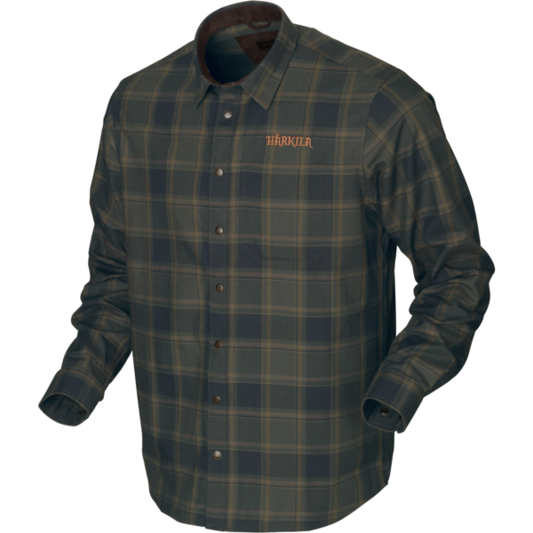 Härkila Metso Active skjorte Willow green check 3XL