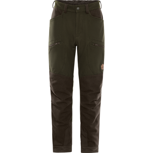 Härkila Metso Winter bukser Women Willow green/Shadow brown 46