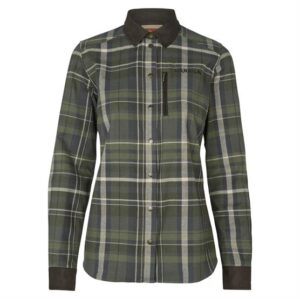 Härkila Pajala L/S Skjorte Womens, Olive Check