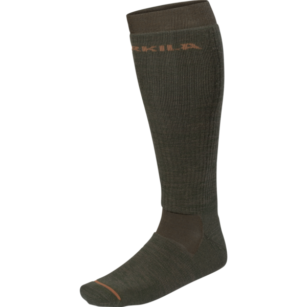 Härkila Pro Hunter 2.0 long socks Willow green/Shadow brown XL