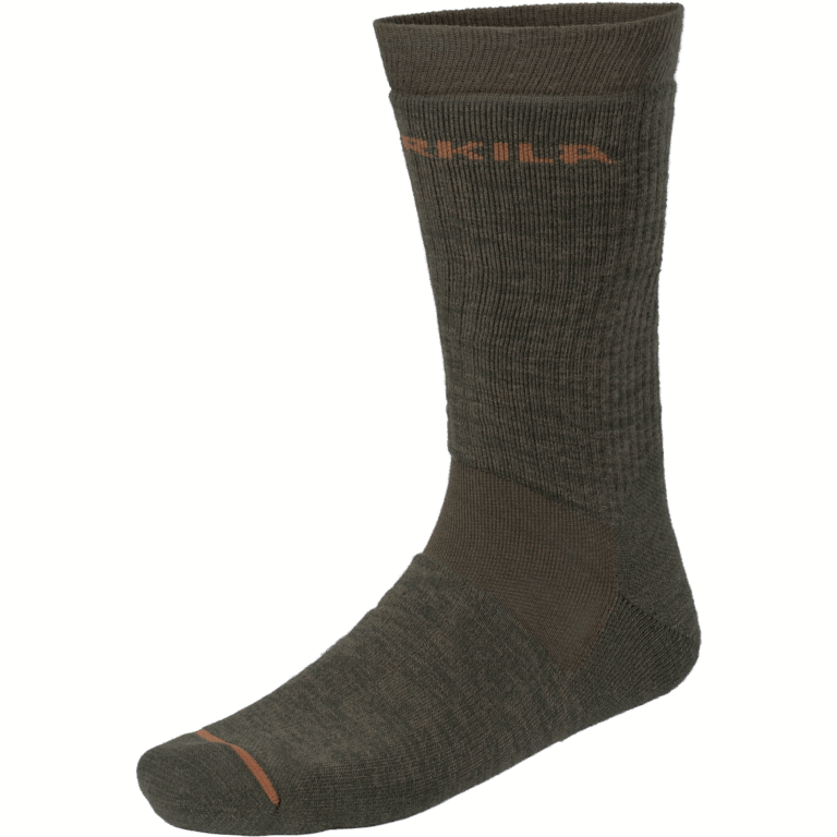 Härkila Pro Hunter 2.0 short socks Willow green/Shadow brown S