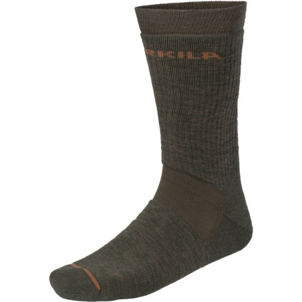 Härkila Pro Hunter 2.0 short socks Willow green/Shadow brown XL