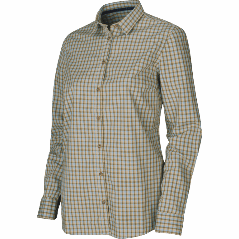 Härkila Selja Lady L/S Check skjorte Heritage blue check M