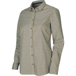 Härkila Selja Lady L/S Check skjorte Heritage blue check XXL