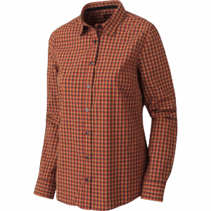 Härkila Selja Lady L/S Check skjorte Red/Black check S