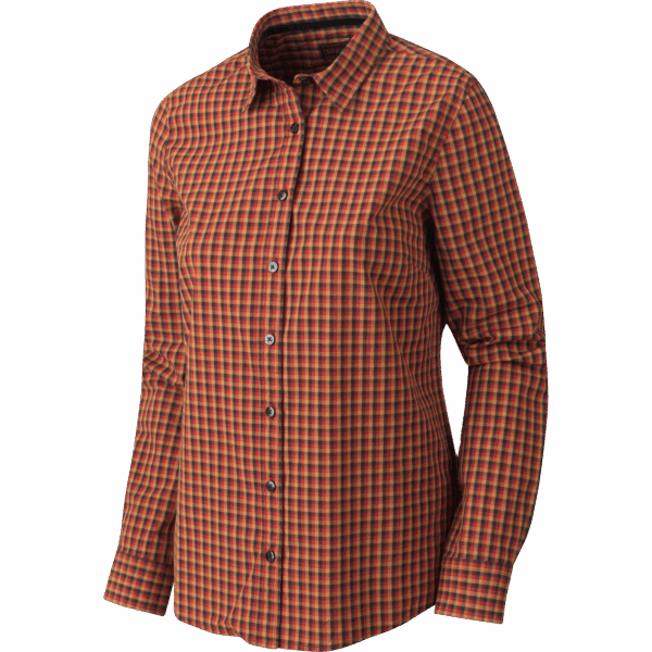 Härkila Selja Lady L/S Check skjorte Red/Black check XL