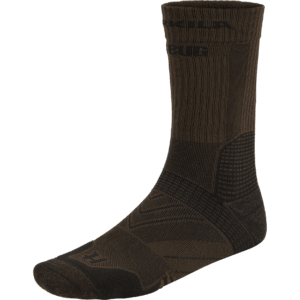 Härkila Trail socks Dark olive/Willow green L