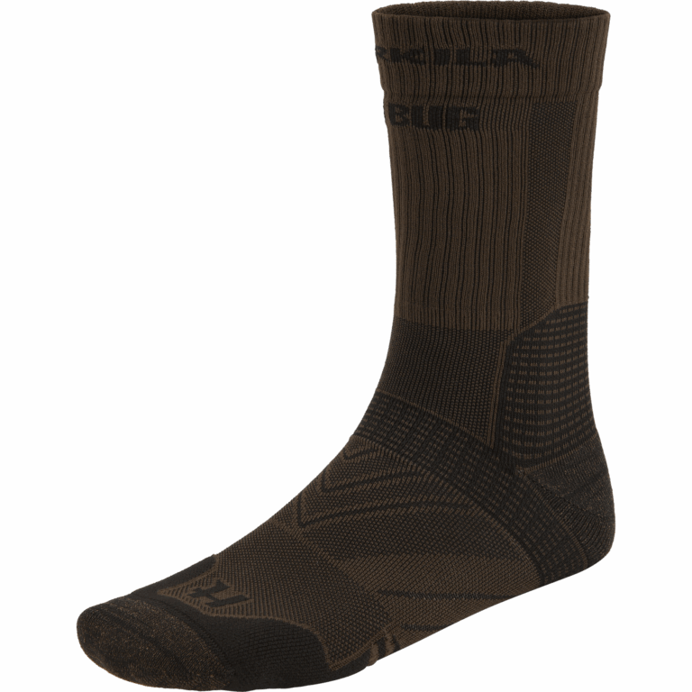 Härkila Trail socks Dark olive/Willow green S