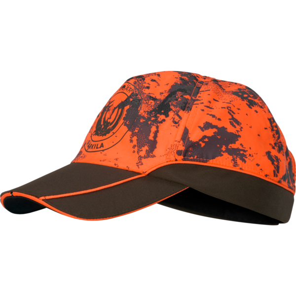 Härkila Wildboar Pro Light cap AXIS MSP®Orange Blaze/Shadow brown One size
