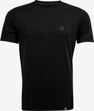 Heimplanet - T-Shirt m/ reflekterende logo ballÂ (Sort) - S