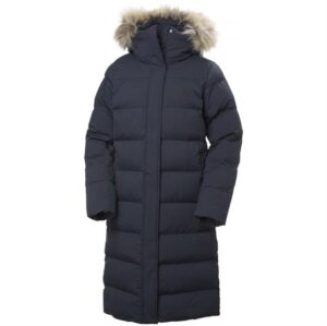 Helly Hansen Womens Aria Long Parka, Navy