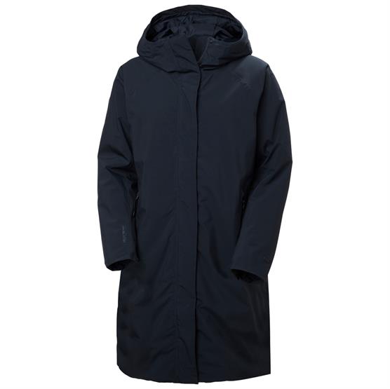 Helly Hansen Womens Lily Insulated Raincoat, Navy