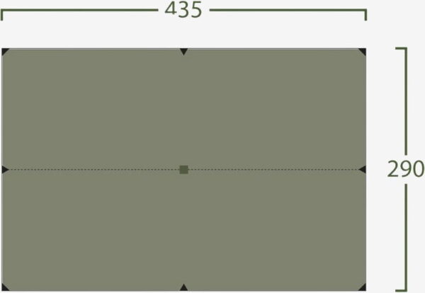Helsport - Bitihorn Trek Tarp 4,35 x 2,9m