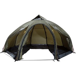 Helsport Varanger Dome 8-10, 10-Personers Telt Grøn Familietelte