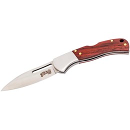 Herbertz One-Handed Sandalwood Satin AISI 440 Foldekniv Foldeknive