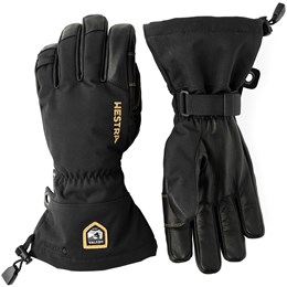 Hestra Army Leather Gore-Tex 5-Finger Unisex 10 Sort Handsker & luffer