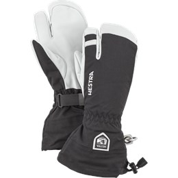 Hestra Army Leather Heli Ski 3-Finger Unisex 11 Sort Handsker & luffer