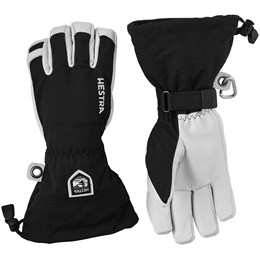 Hestra Army Leather Heli Ski Skihandsker Unisex 9 Sort Handsker & luffer