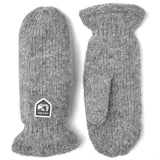 Hestra Basic Wool Mitt, Grey