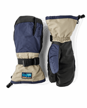 Hestra Gauntlet 3 Finger Handske Str 6