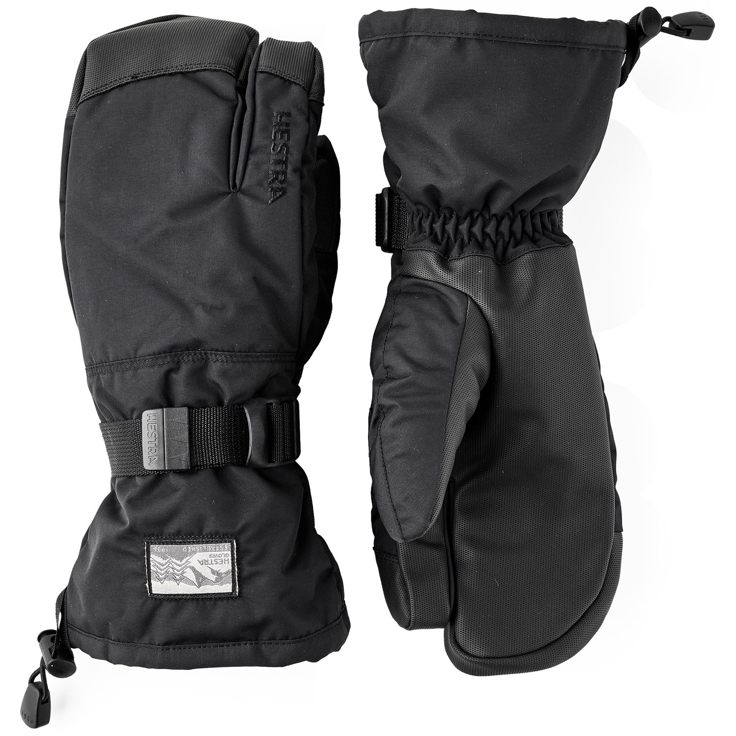 Hestra Gauntlet Sr. 3-Finger 6 Sort Handsker & luffer
