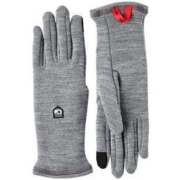Hestra Gravita Merino Liner 5-Finger 10 Grå Handsker & luffer
