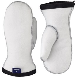 Hestra Heli Ski Liner Mitt Dame 9 Hvid Handsker & luffer