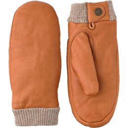 Hestra Idun Mitt Luffer Dame 8 Brun Handsker & luffer