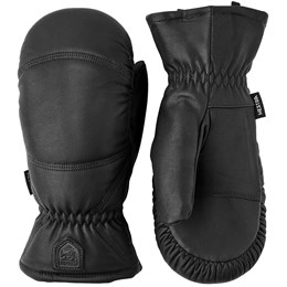 Hestra Leather Box Luffer Unisex 4 Sort Handsker & luffer