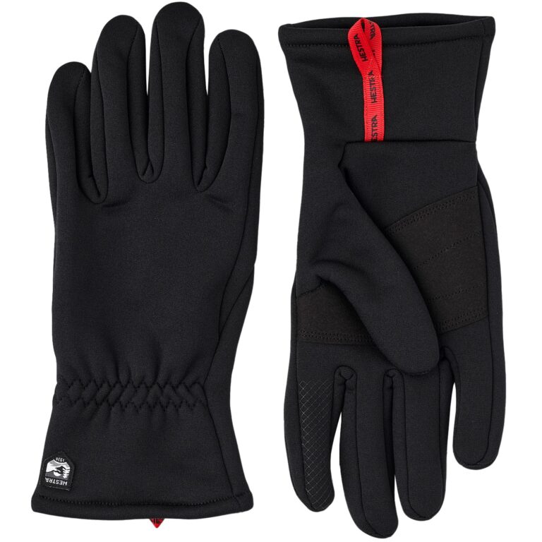 Hestra Touch Point Fleece Liner Sr. 5-Finger 6 Sort Handsker & luffer